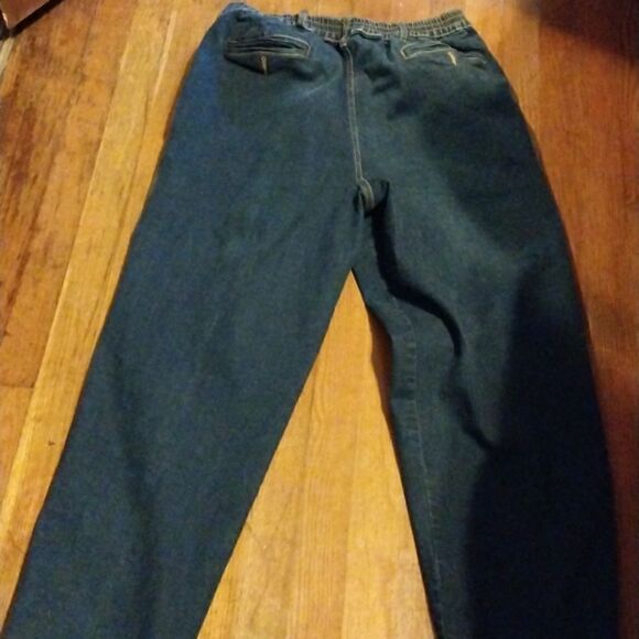 John Blair Mens  Elastic Back Waist Jeans Pants Size 38X29 - Picture 3 of 12